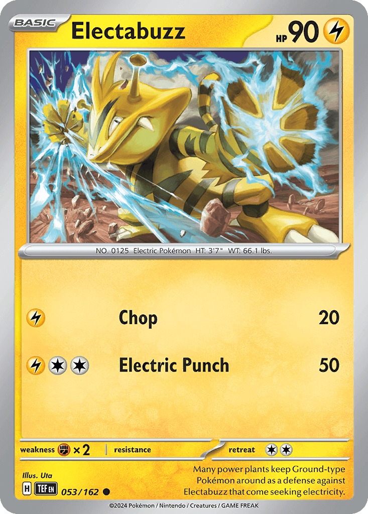 Electabuzz from Temporal Forces