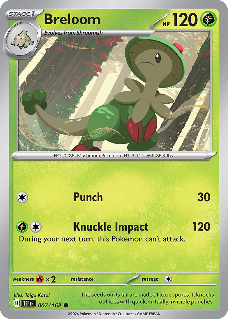 Breloom from Temporal Forces