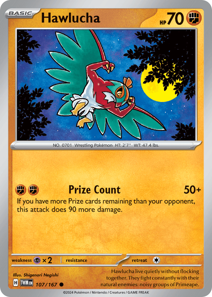 Hawlucha from Twilight Masquerade