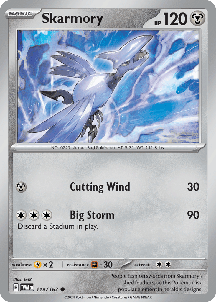 Skarmory from Twilight Masquerade