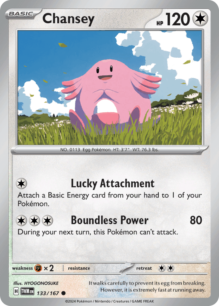 Chansey from Twilight Masquerade