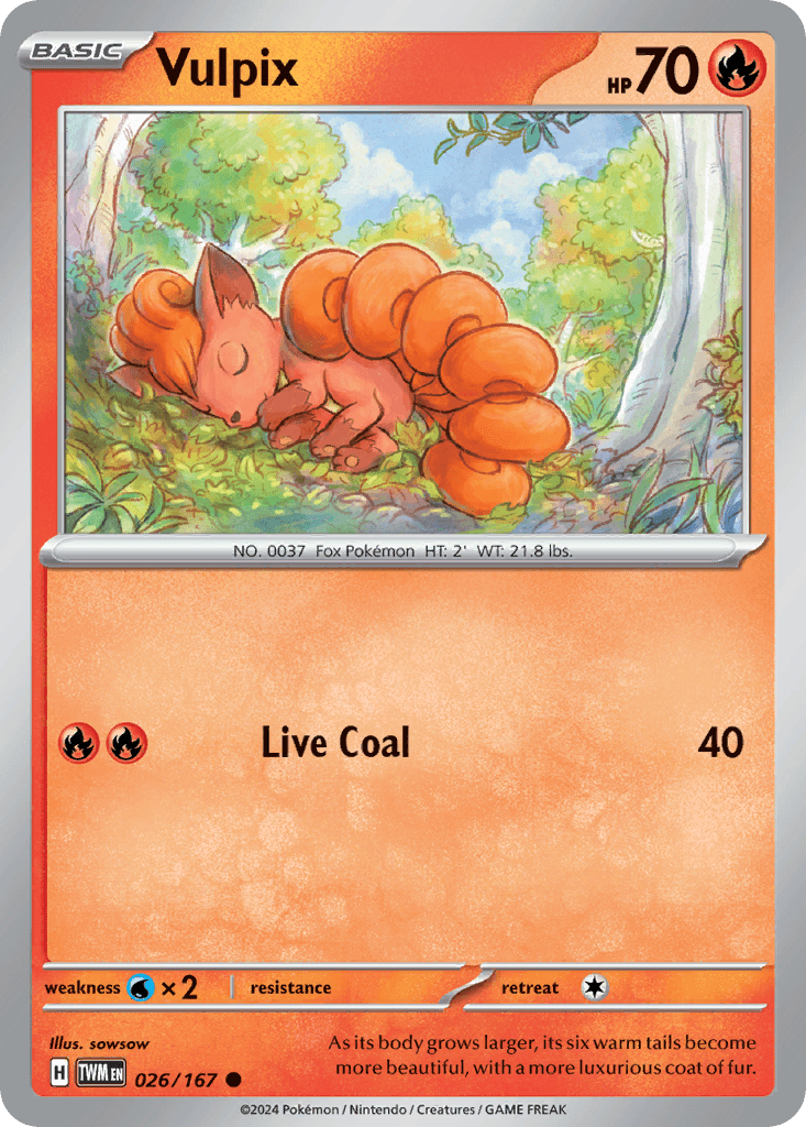 Vulpix from Twilight Masquerade