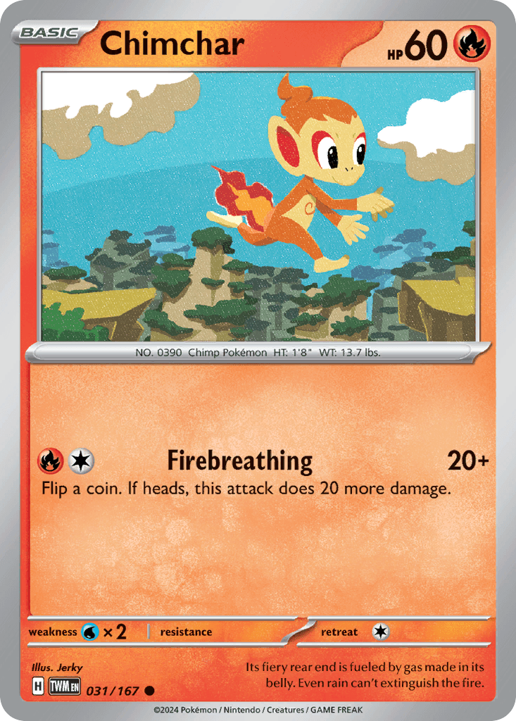 Chimchar from Twilight Masquerade