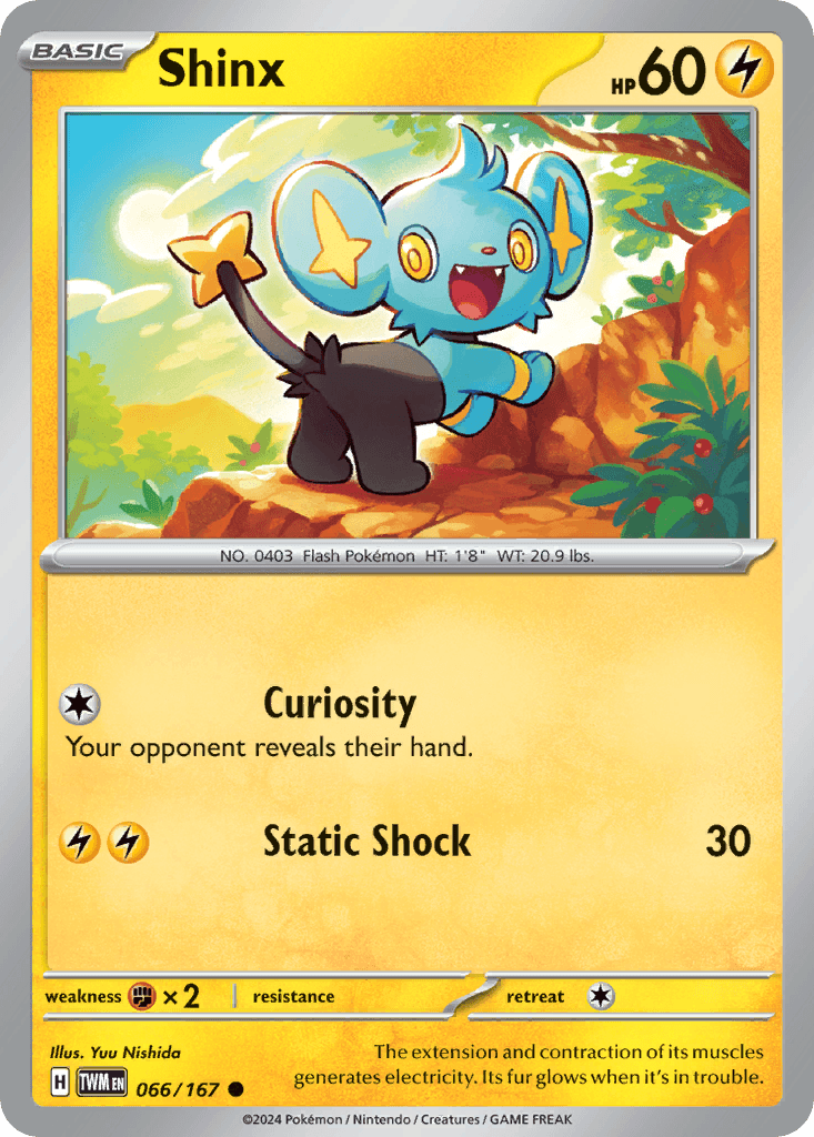 Shinx from Twilight Masquerade