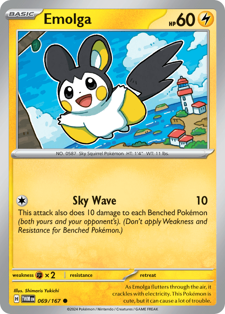 Emolga from Twilight Masquerade