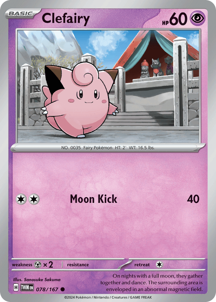 Clefairy from Twilight Masquerade