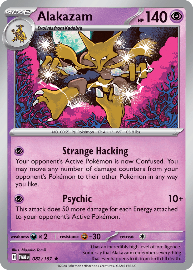 Alakazam from Twilight Masquerade