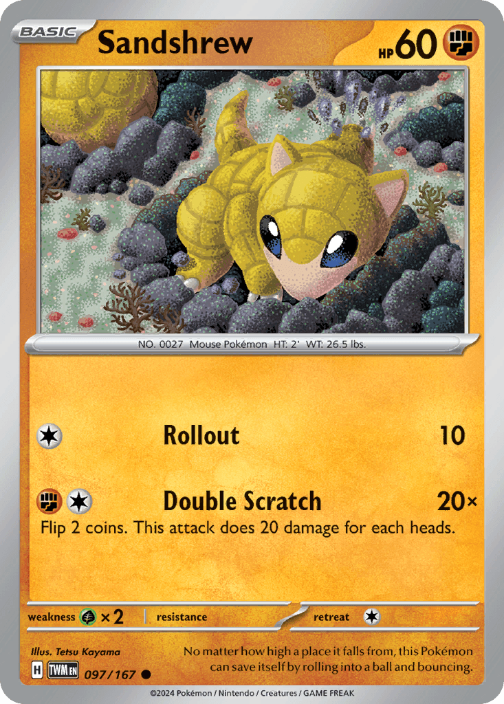 Sandshrew from Twilight Masquerade