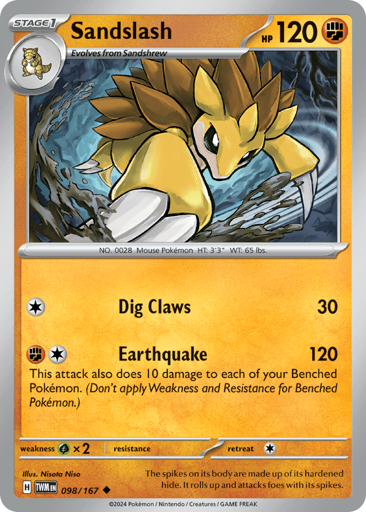 Sandslash from Twilight Masquerade