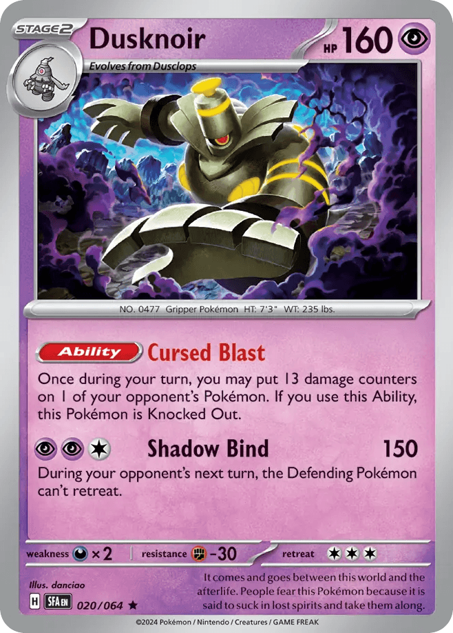 Dusknoir from Shrouded Fable