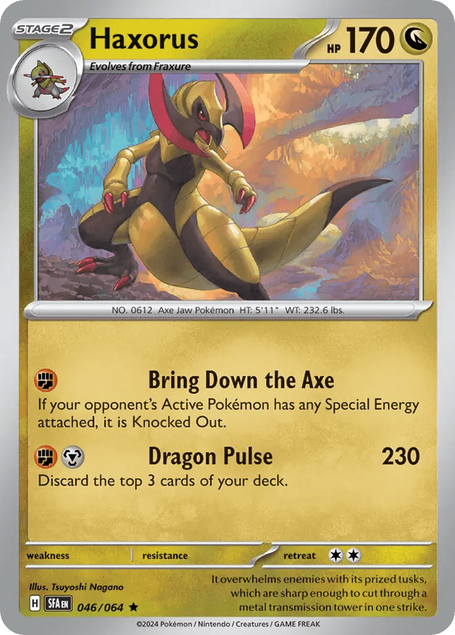 Haxorus from Shrouded Fable