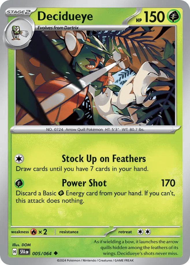 Decidueye from Shrouded Fable