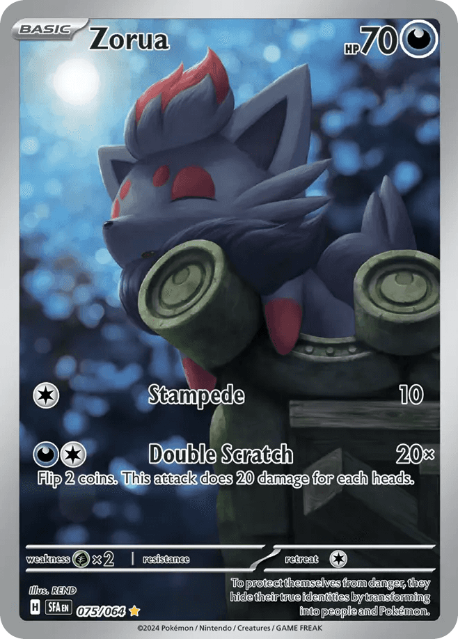 Zorua from Shrouded Fable