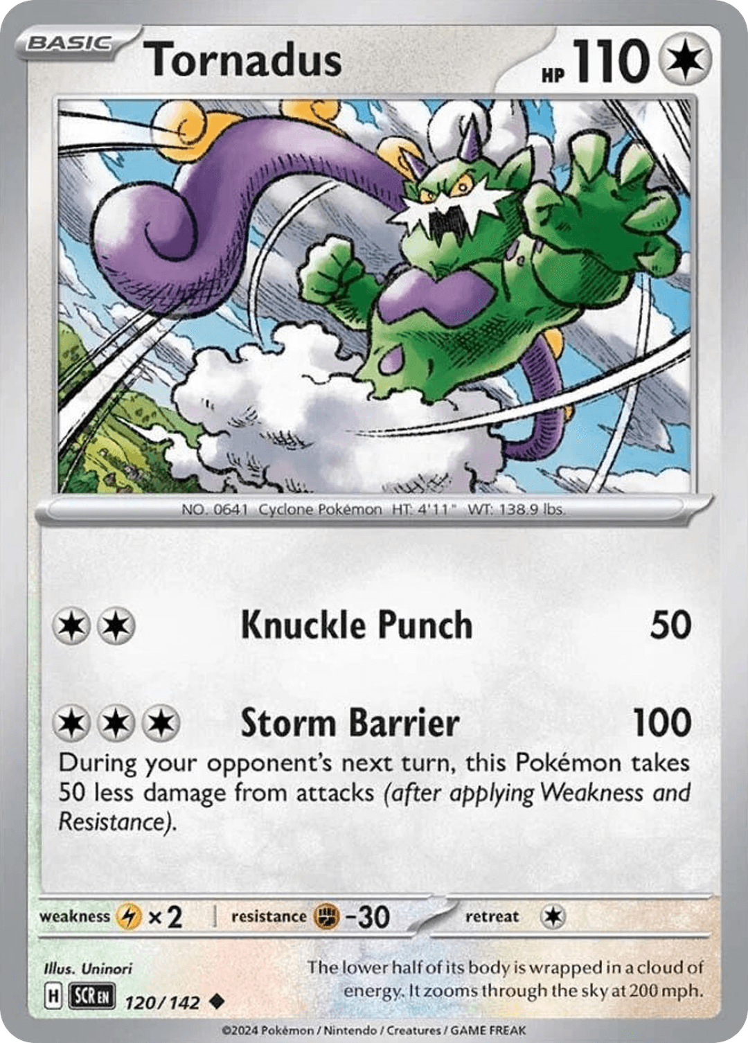 Tornadus from Stellar Crown