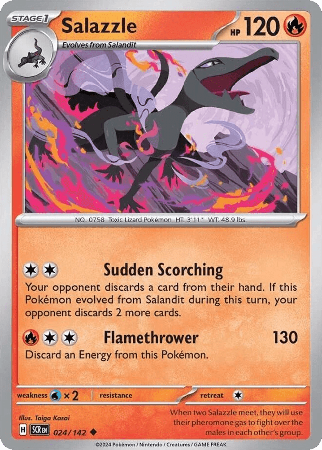 Salazzle from Stellar Crown