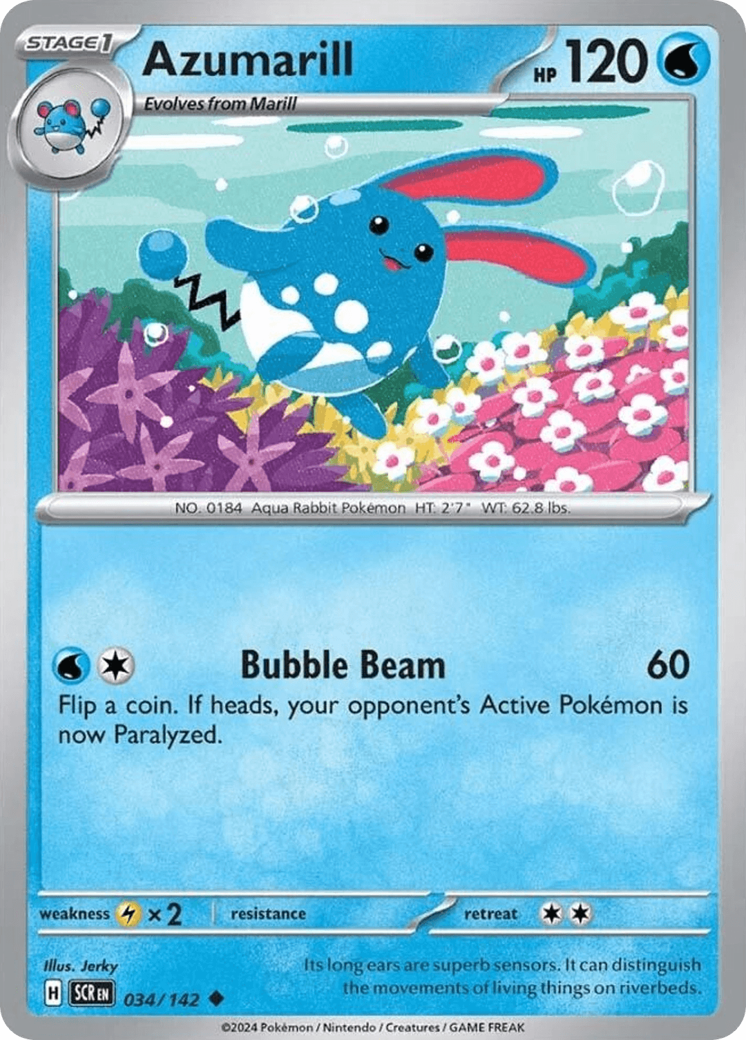 Azumarill from Stellar Crown