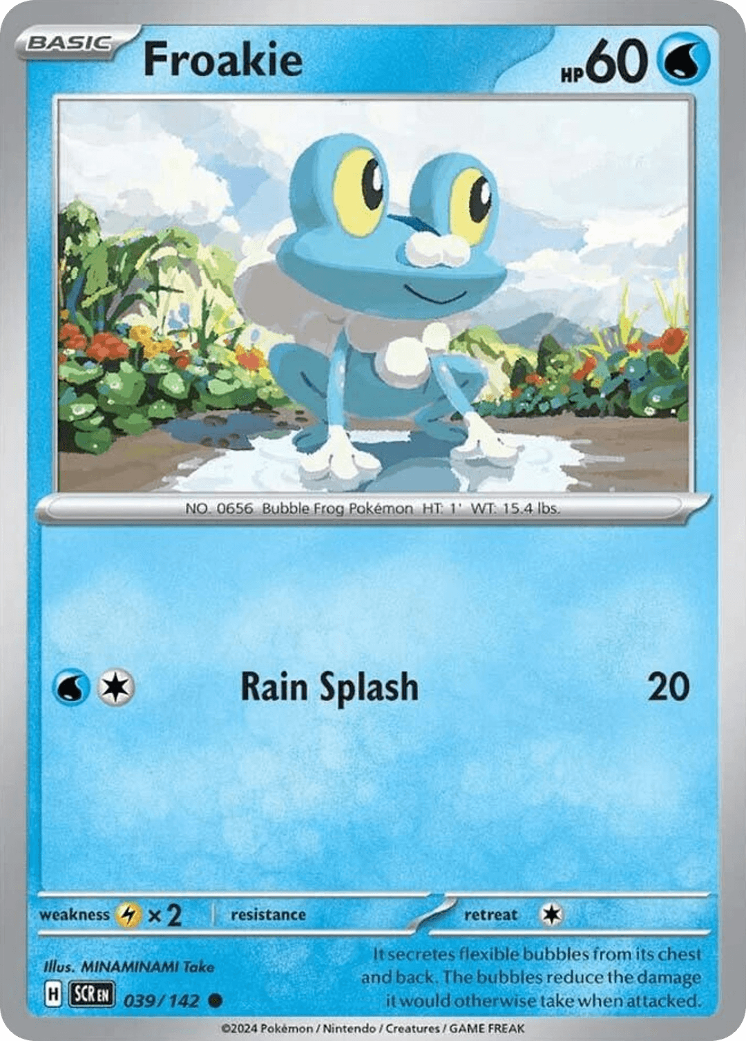 Froakie from Stellar Crown