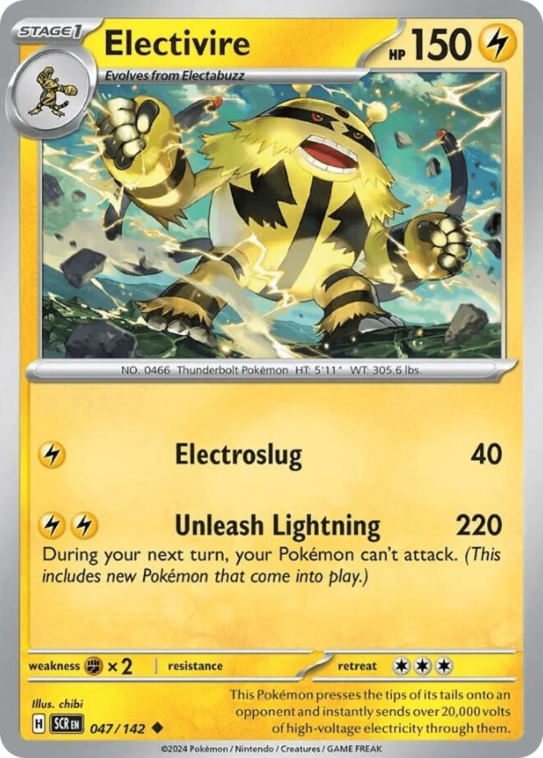 Electivire from Stellar Crown