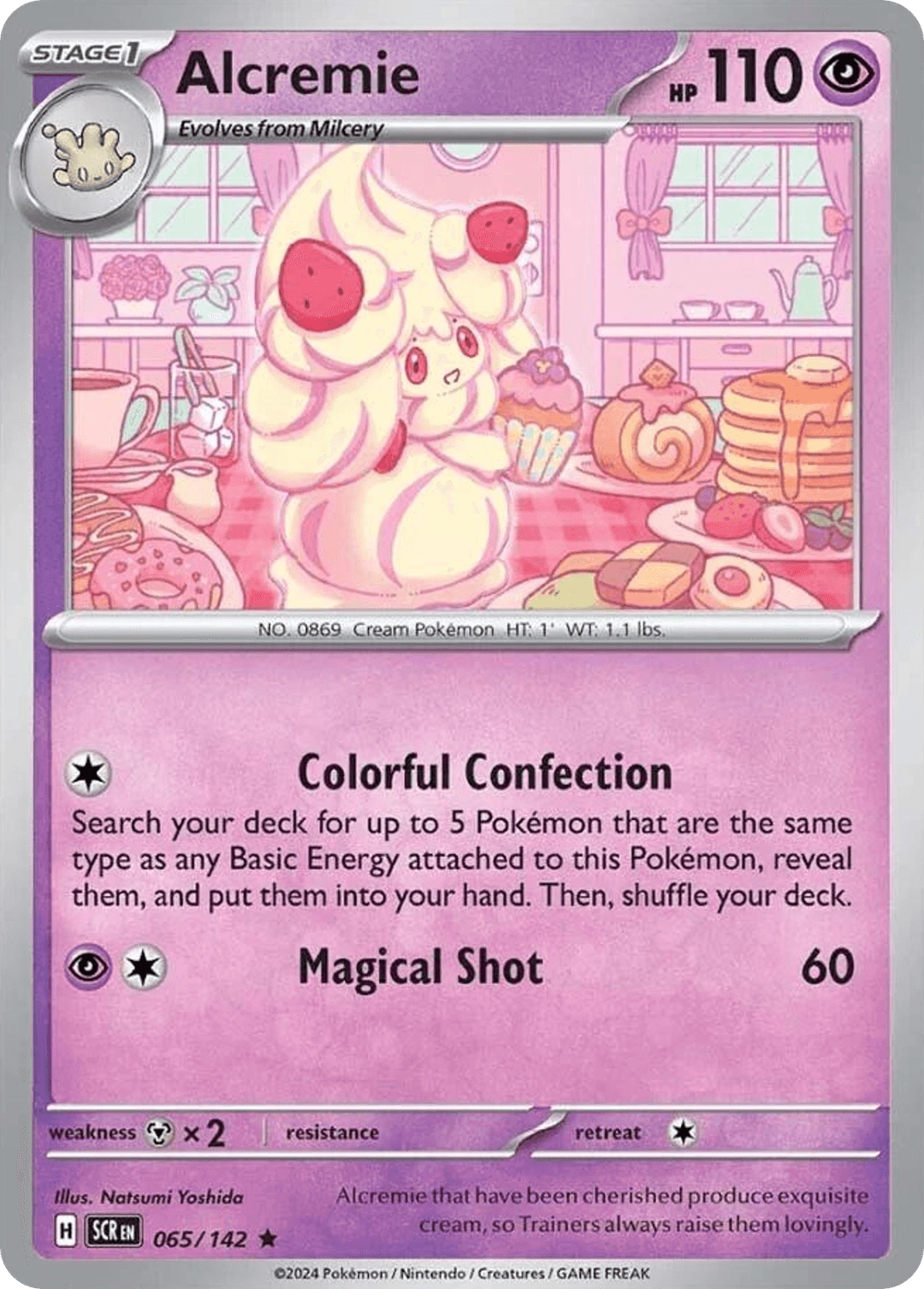 Alcremie from Stellar Crown
