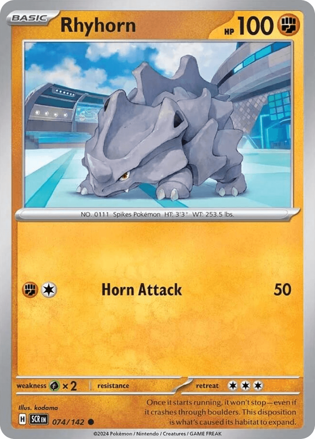 Rhyhorn from Stellar Crown