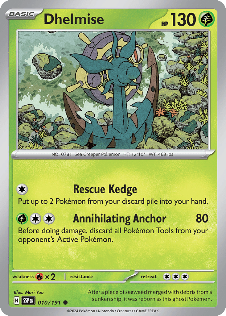 Dhelmise from Surging Sparks