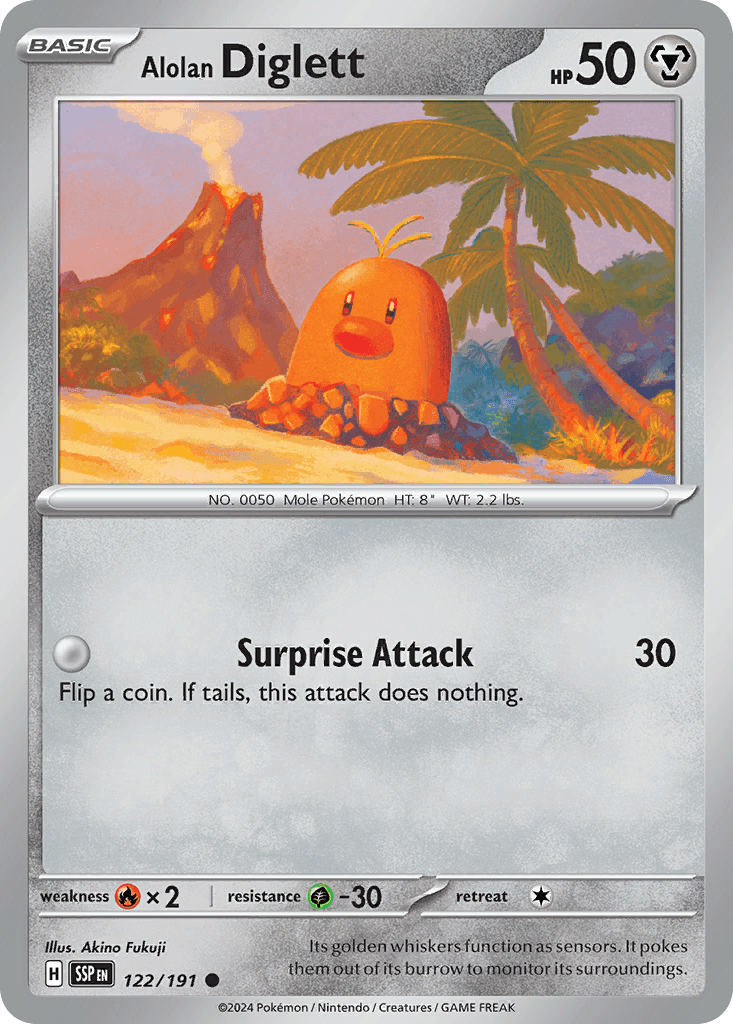 Alolan Diglett from Surging Sparks