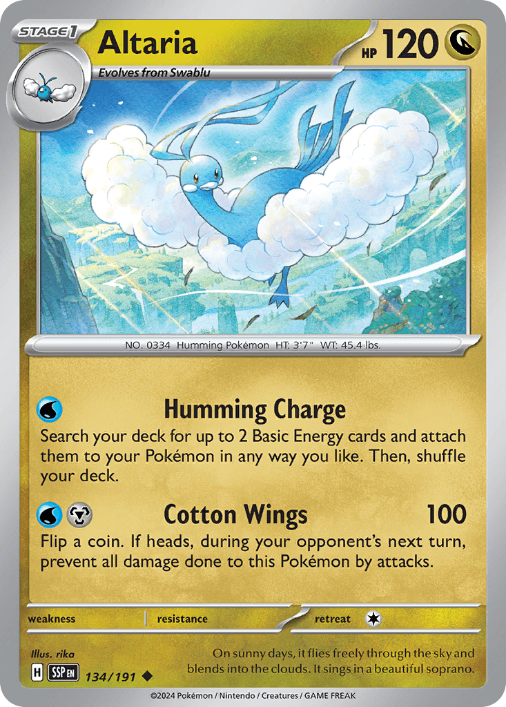 Altaria from Surging Sparks