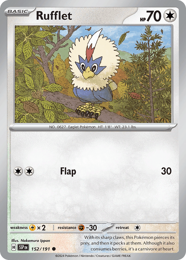 Rufflet from Surging Sparks