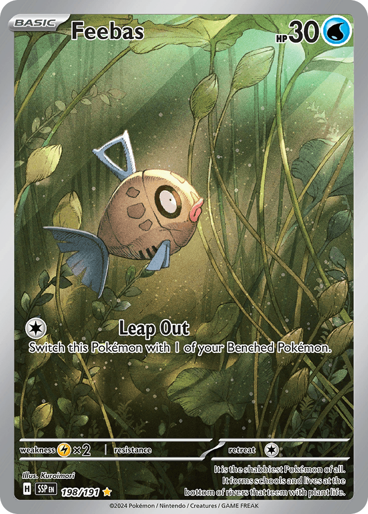 Feebas from Surging Sparks