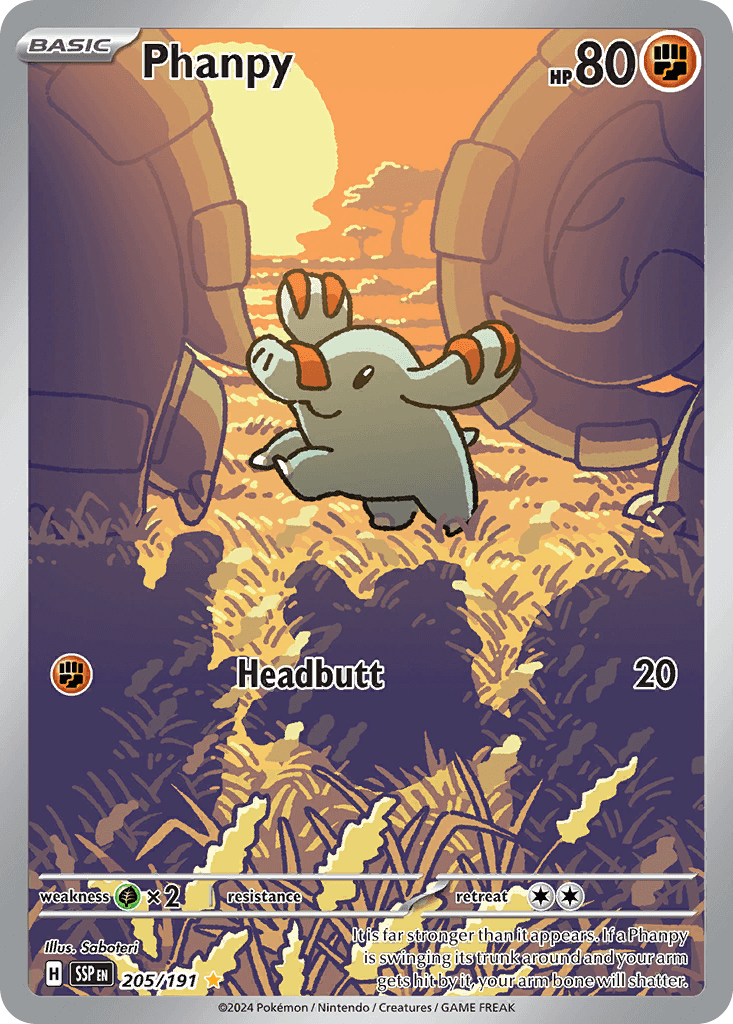 Phanpy from Surging Sparks