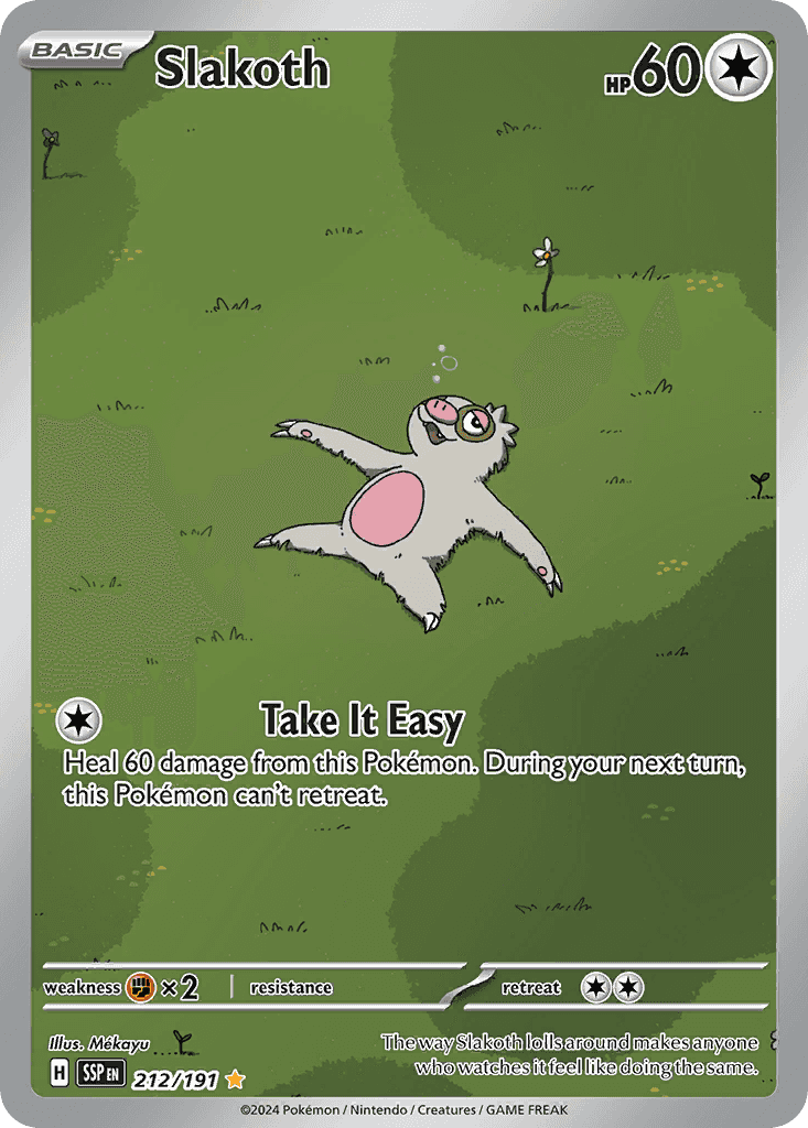 Slakoth from Surging Sparks