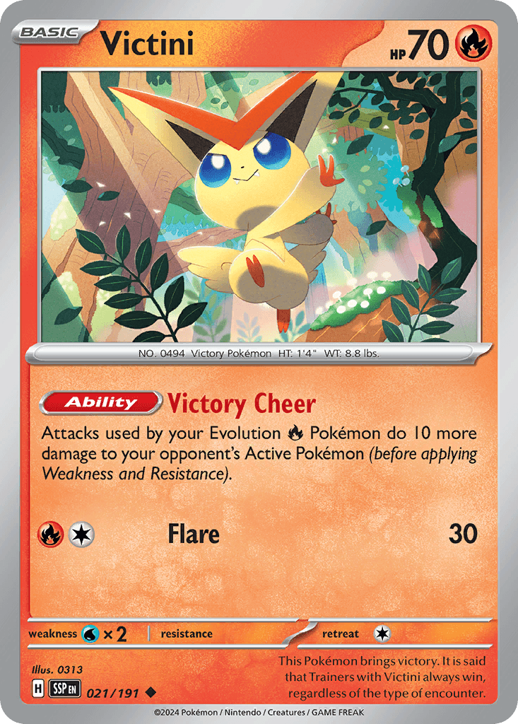 Victini from Surging Sparks