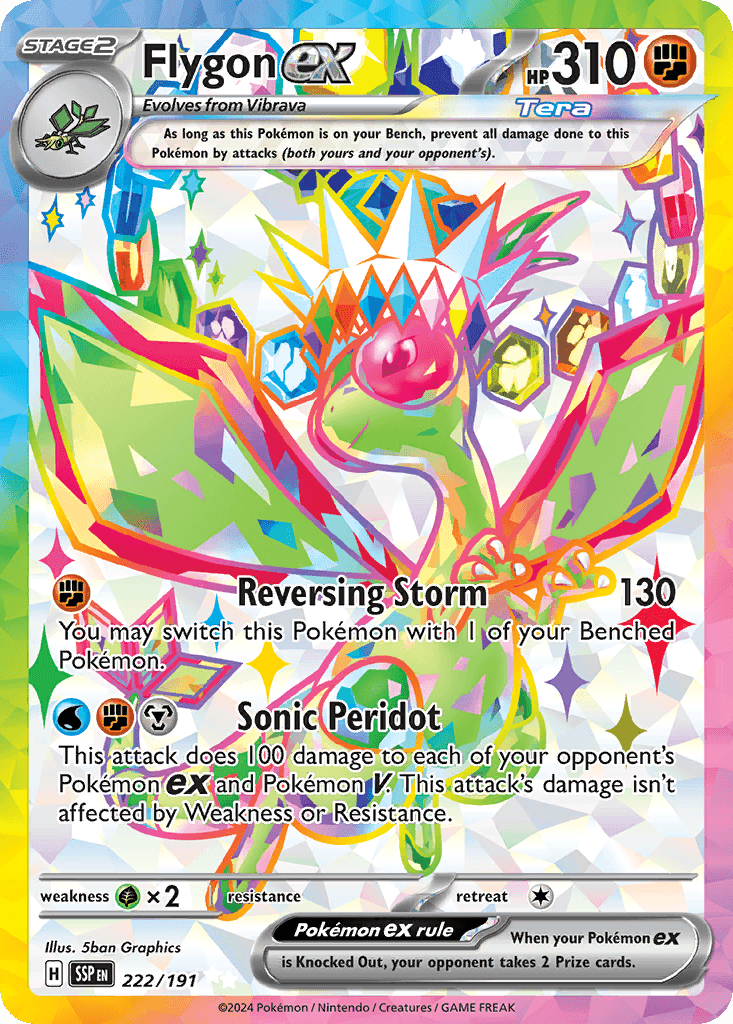 Flygon ex from Surging Sparks