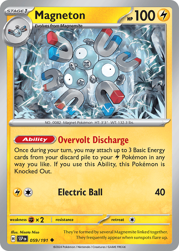 Magneton from Surging Sparks