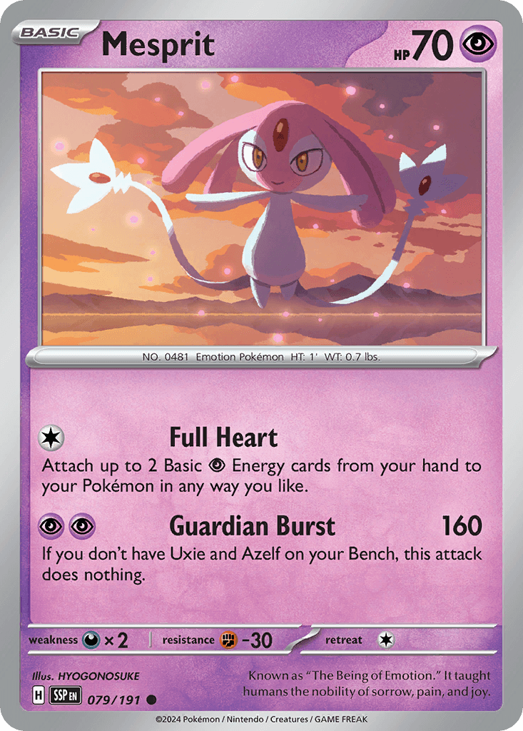 Mesprit from Surging Sparks