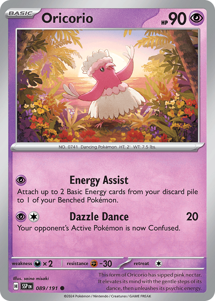 Oricorio from Surging Sparks