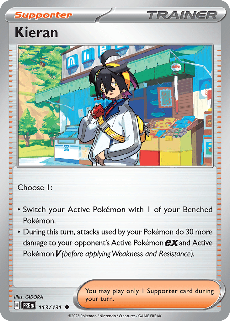 Kieran from Prismatic Evolutions