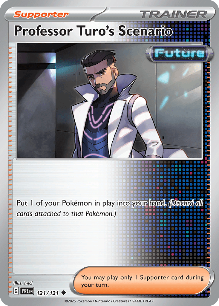 Professor Turo's Scenario from Prismatic Evolutions