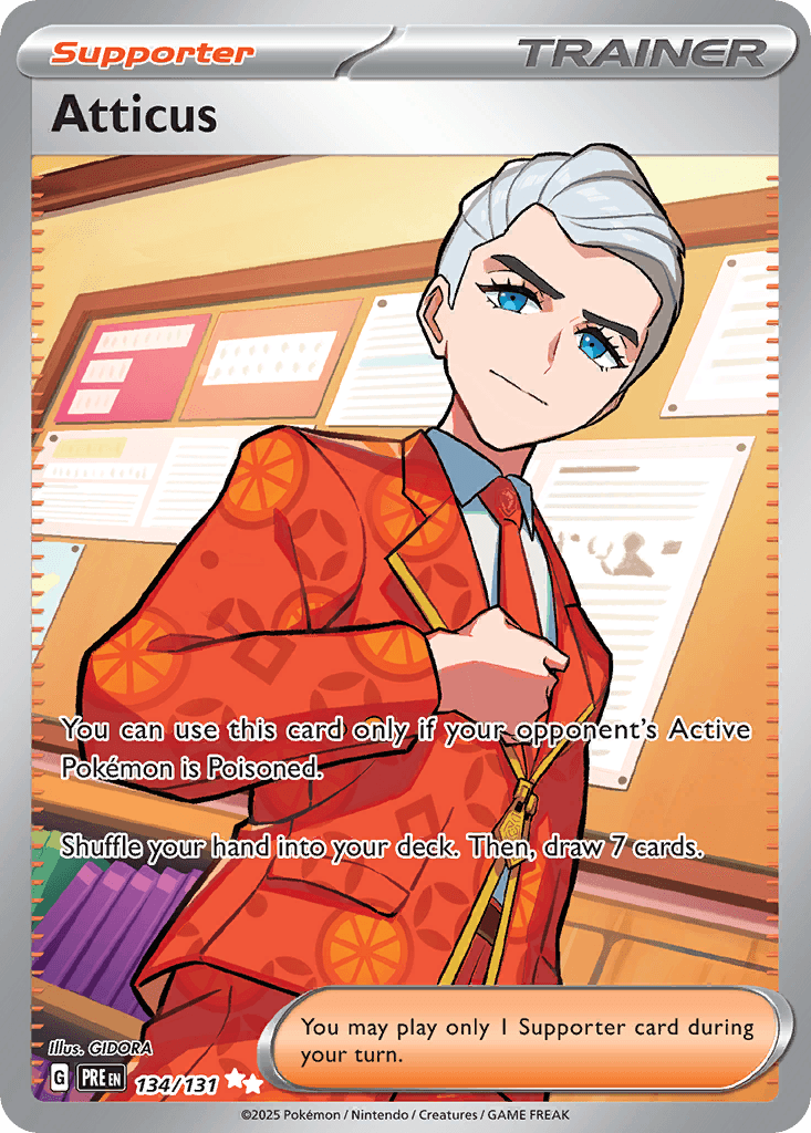 Atticus from Prismatic Evolutions