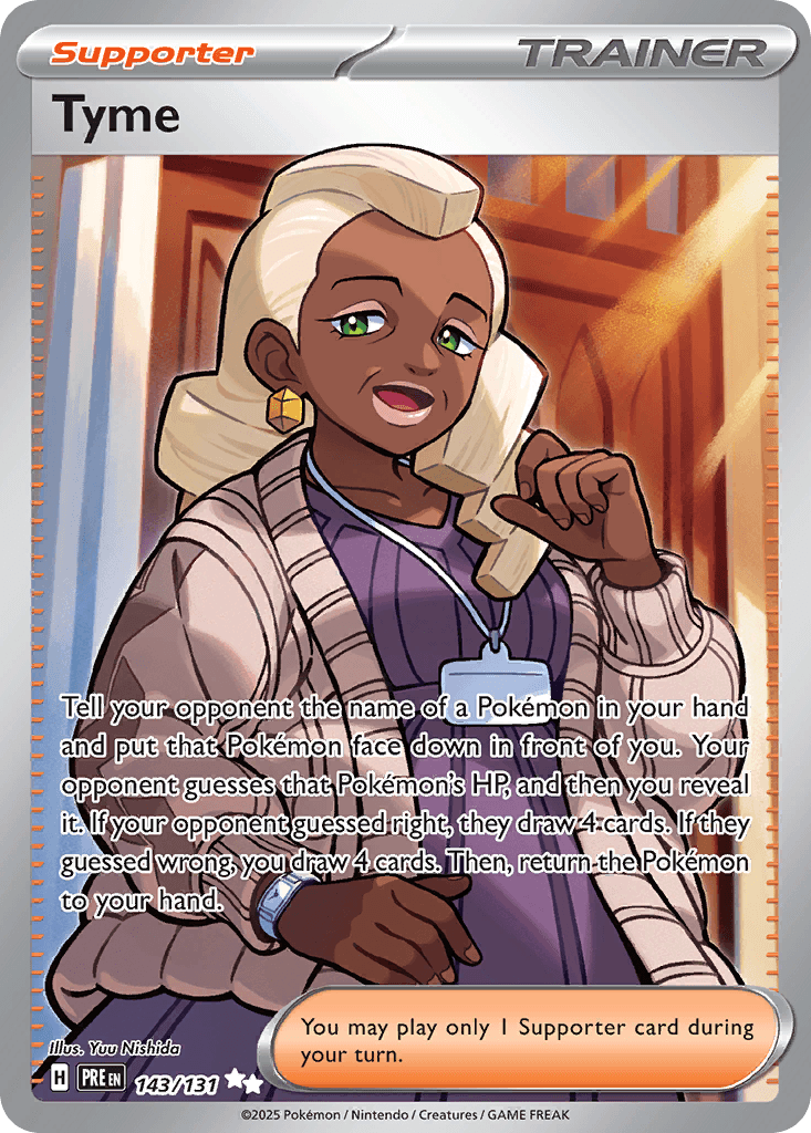 Tyme from Prismatic Evolutions