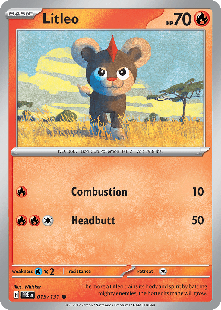 Litleo from Prismatic Evolutions