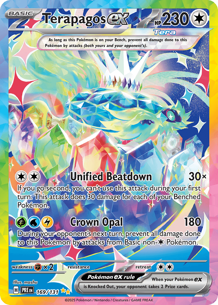 Terapagos ex from Prismatic Evolutions