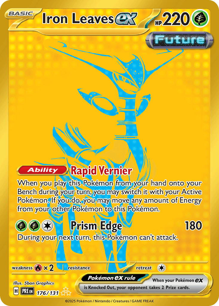 Iron Leaves ex from Prismatic Evolutions