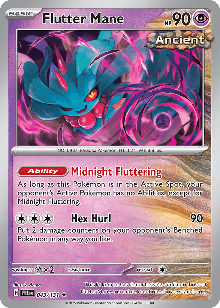 Flutter Mane from Prismatic Evolutions