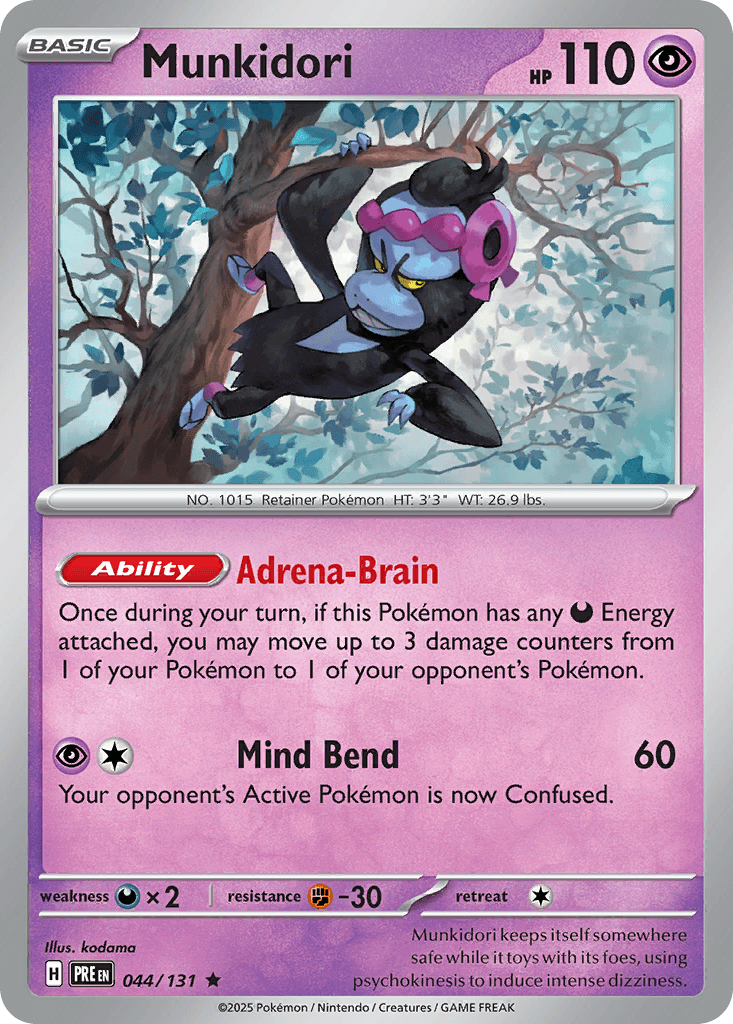 Munkidori from Prismatic Evolutions