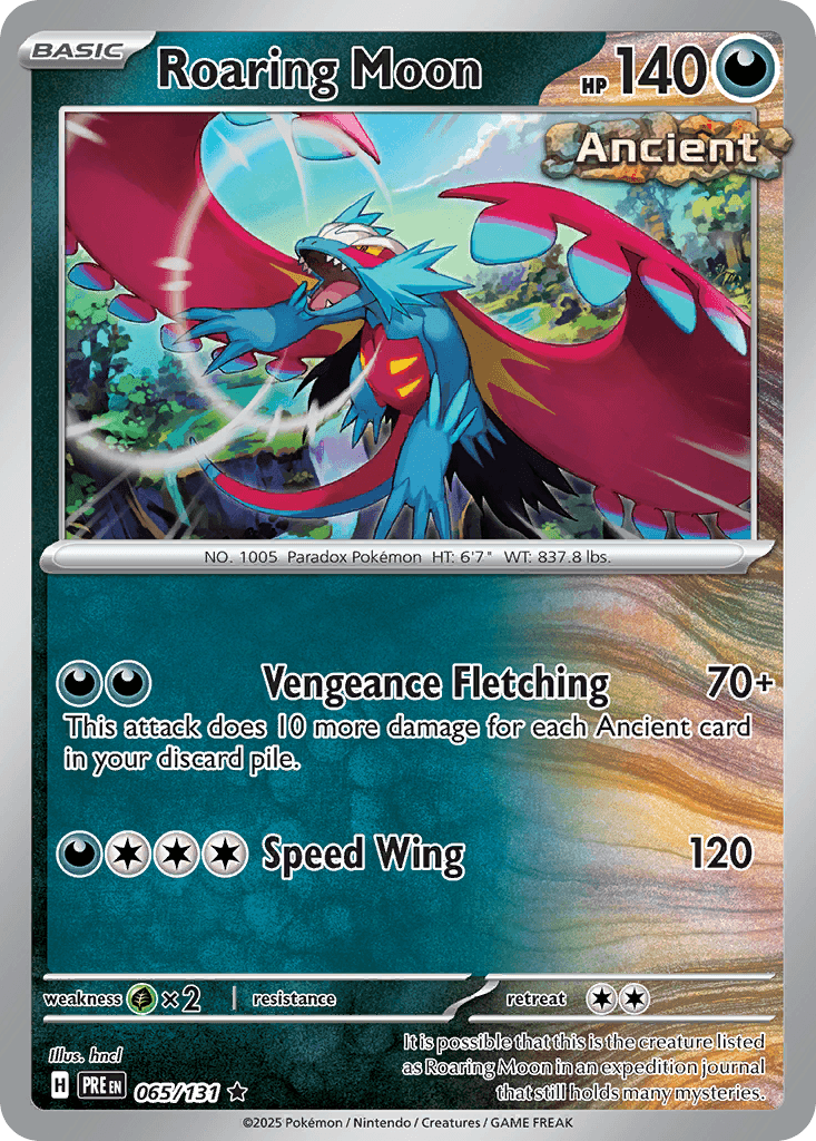 Roaring Moon from Prismatic Evolutions