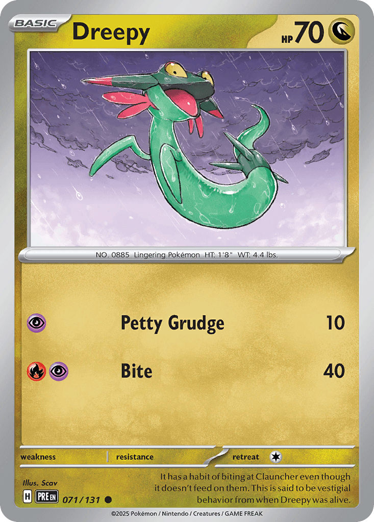 Dreepy from Prismatic Evolutions