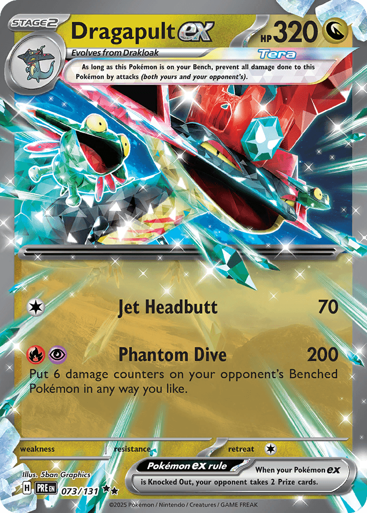 Dragapult ex from Prismatic Evolutions