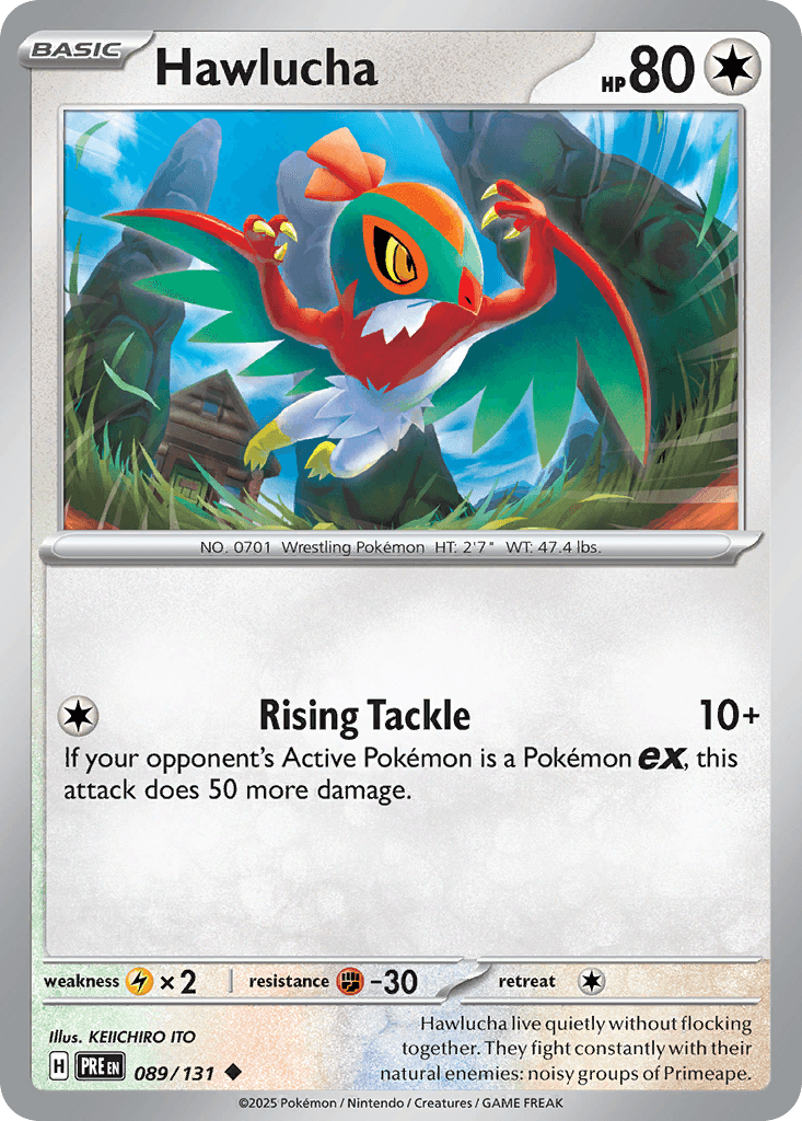 Hawlucha from Prismatic Evolutions