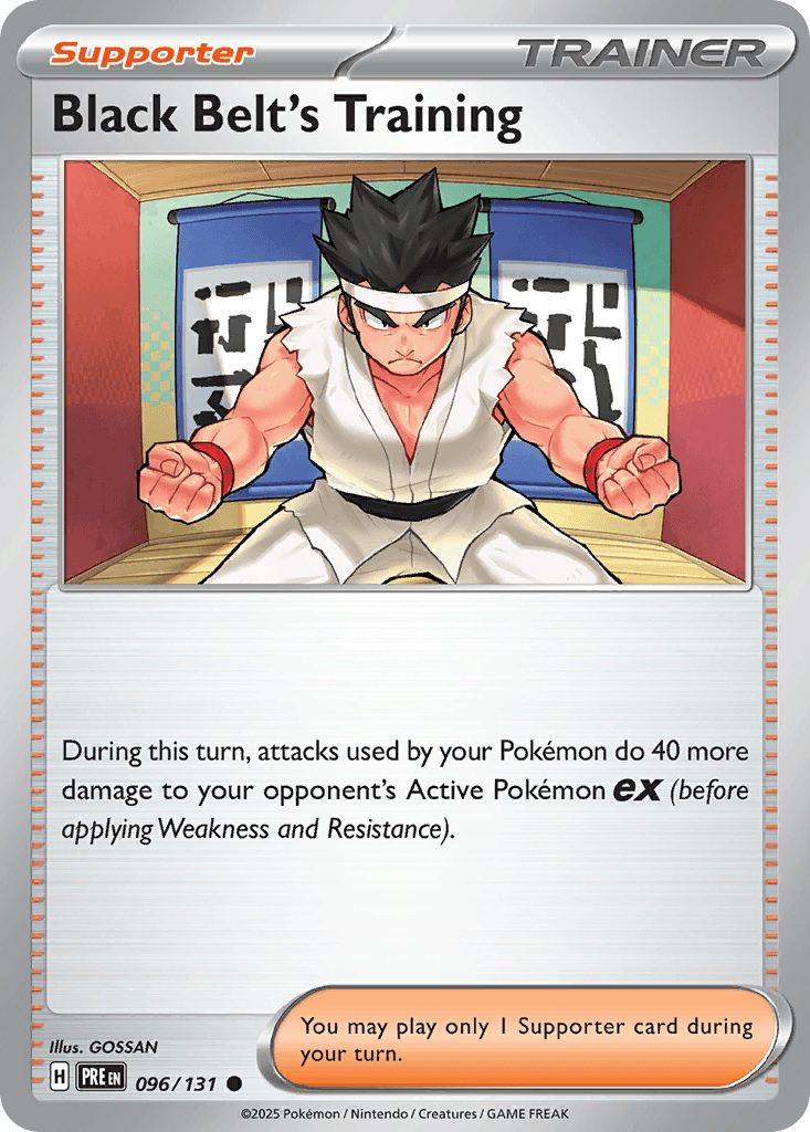 Black Belt's Training from Prismatic Evolutions